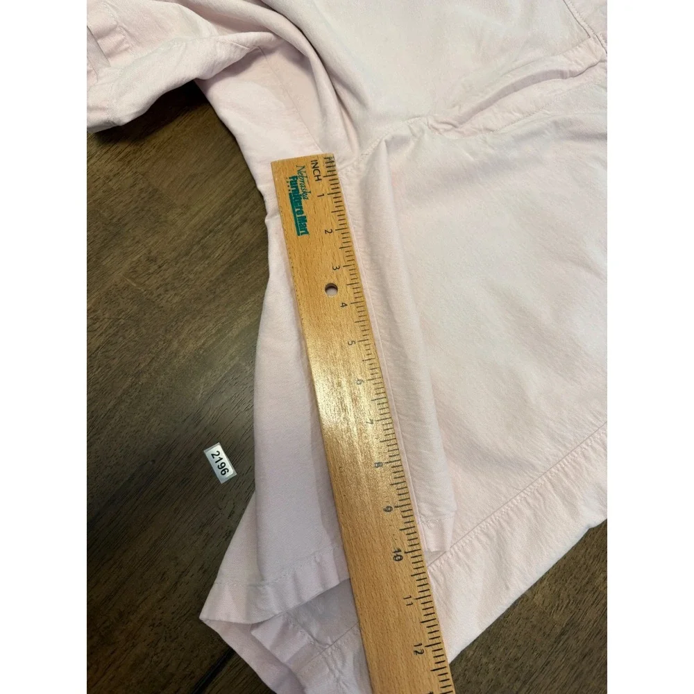 J.Crew Club Mens Light Pink Chino Shorts Size 33 Flat Front 10.5 Inch Inseam